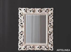 RETRÒ - Wall mirror with wooden frame _ ARTELINEA