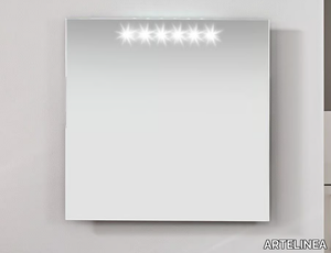 STOCK - Bathroom mirror with integrated lighting _ ARTELINEA