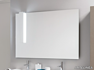 MOVE - Rectangular wall-mounted mirror with integrated lighting _ ARTELINEA