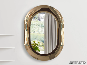 BOA - Wall-mounted oval glass mirror _ ARTELINEA