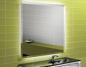 DIAMANT - Bathroom mirror with integrated lighting _ ARTELINEA