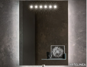 LED DAMA - Bathroom mirror with integrated lighting _ ARTELINEA
