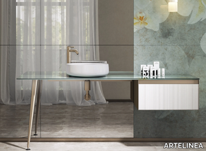 T-60 - Floor-standing single vanity unit with drawers _ ARTELINEA