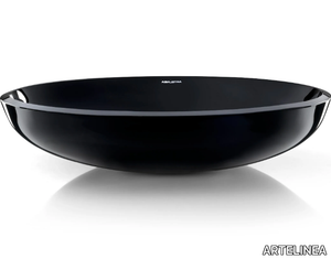 TAORMINA - Countertop round opalite washbasin _ ARTELINEA