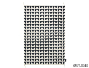 MONOCHROME - Rectangular wool rug with geometric shapes _ ASPLUND