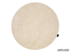 LOTUS - Solid-color round rug _ ASPLUND