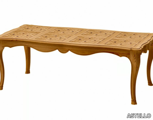 FLEUR DE LYS - Rectangular teak garden table _ ASTELLO