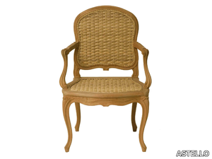 JASMIN - Teak garden chair with armrests _ ASTELLO