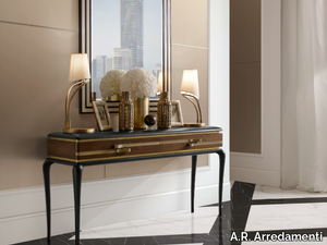 DILAN - Rectangular console table with drawers _ A.R. Arredamenti