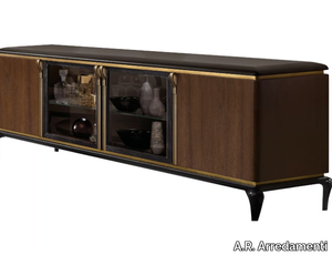 DILAN - Wooden TV cabinet _ A.R. Arredamenti