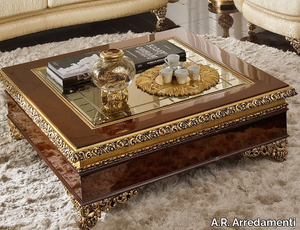 GRAND ROYAL - Square coffee table _ A.R. Arredamenti