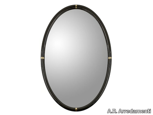 VICTOR - Oval framed mirror _ A.R. Arredamenti