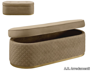 OLIVER - Storage fabric bench _ A.R. Arredamenti