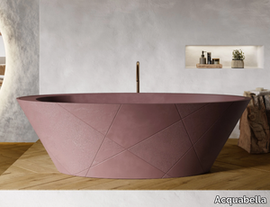 OPAL QUIZ - Freestanding oval Akron© bathtub _ Acquabella