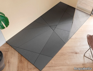 SMART QUIZ - Anti-slip rectangular Akron© shower tray _ Acquabella