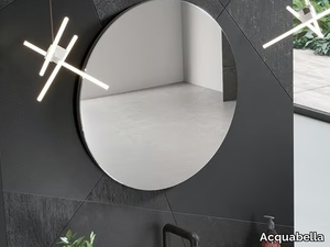 URBAN - Round wall-mounted mirror _ Acquabella