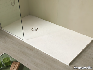 FOCUS BETON - Anti-slip rectangular Akron© shower tray _ Acquabella