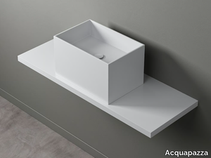 ICUBE XL - Countertop Corian® washbasin _ Acquapazza