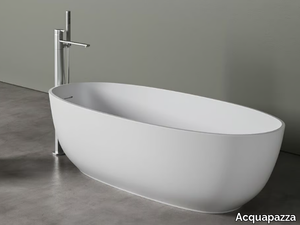 OIDE - Oval freestanding Corian® bathtub _ Acquapazza