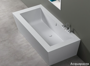 PRISMA - Rectangular Corian® bathtub _ Acquapazza