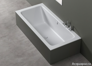 S-R10 - Rectangular Corian® bathtub _ Acquapazza