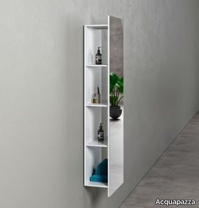 SELFIEBOX - Corian® bathroom wall cabinet with mirror _ Acquapazza