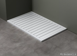 SLICE90X140 - Rectangular Corian® shower tray _ Acquapazza