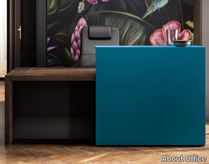 UNIVERSE - Melamine and laquered reception desk _ About Office