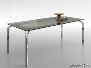 YOGA - Glass office desk / meeting table _ About Office