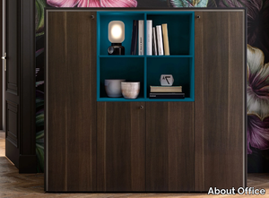 FRAME - Wooden office storage unit with hinged doors _ About Office