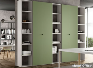 HYPE - Tall freestanding wooden office shelving _ About Office