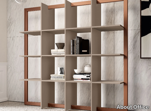 GATE - Open freestanding wooden and metal office shelving _ About Office