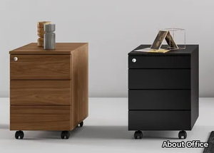 HYPE - Wooden office drawer unit with castors _ About Office