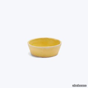 abcV Salt Dish - Yellow