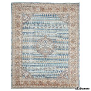 Blue Traditional Wool Rug