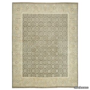 Green Traditional Wool Rug