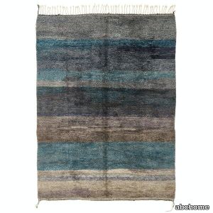 Blue Moroccan Wool Rug