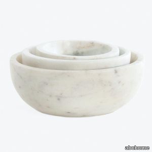 Simple Marble Bowl Medium