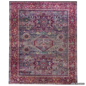 Red Alchemy Transitional Silk Rug