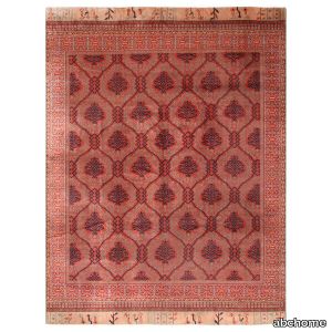 Red Antique Traditional Turkish Smnyrna Rug