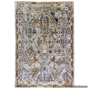 Grey Alchemy Transitional Silk Rug