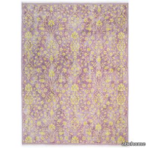 Purple Transitional Wool Rug