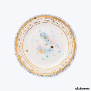 Dafne Dessert Rim Plate