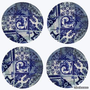 Lisboa Salad/Dessert Plate Set