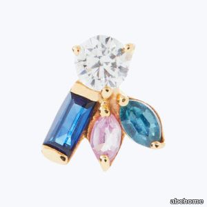 The Blue Iris Stud