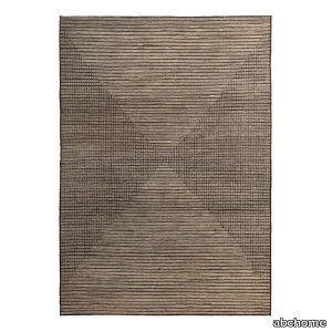 Brown Zameen Transitional Wool Rug