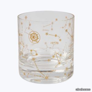 Zodiac Whiskey Glass