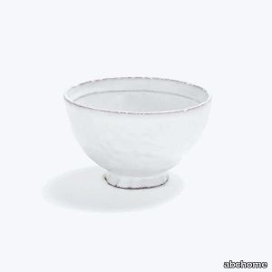 Small Scallop Footed Bowl