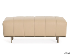 ADORE - Upholstered leather bench _ Able