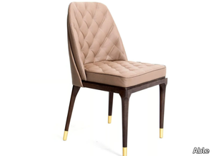 ISLA S - Upholstered leather chair _ Able